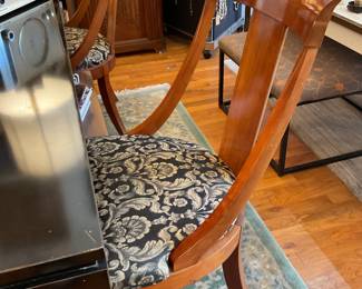 Ethan Allen medallion chairs (set of 4) $50 + tax each