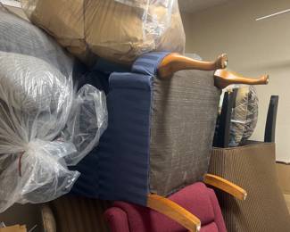 Bedding and many pillows