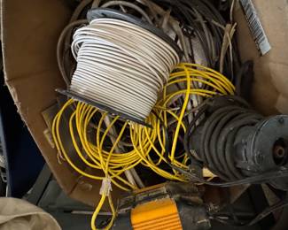 Box of misc wire