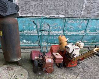 Snow blower, Rototiller, Air compressor