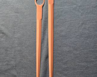 Two Cold Meat Skewers (a' la broche)British Hallmarks. Birmingham c. 1809 . 13" & 10".