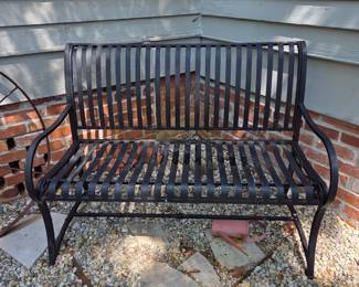 Garden Bench, loveseat sized.