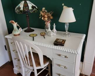 Writing Desk and Chair.