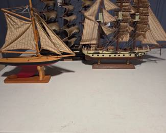 Vintage Model Ships.