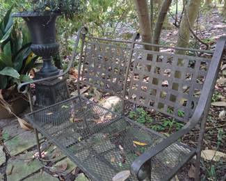 Contemporary Garden Bench.