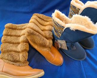 Timberland Faux Fur Boots Bear Paw Sherpa Short Boots