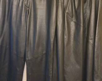 J.F.S.Signature Leather Skirt Margaret Godfrey Leather Pants