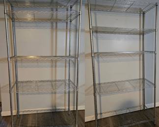 Chrome Storage Racks-5 or 6 available