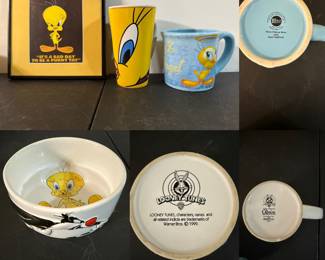 Looney Tunes-Tweety Bird Mugs, Small Bowl, Picture