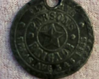 Rare Civil War Parsons Brigade medallion