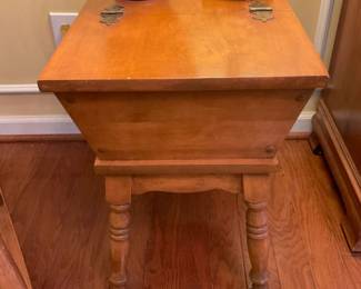 Antique Dough Box Table