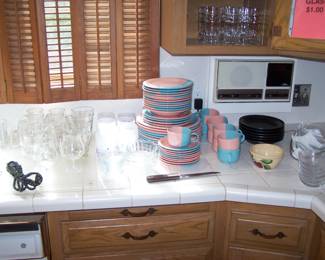 CASUAL DINNER SET & MISC.