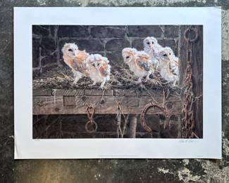 Alan M. Hunt The Explorers 1994 Lithograph