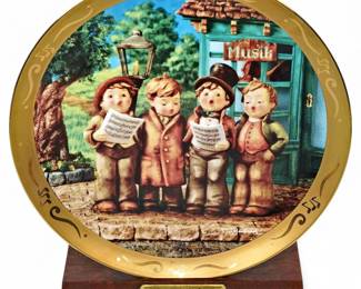 M.J. Hummel Harmony in Four Parts Collectible Plate