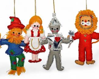 1970s Bucilla Dorothy & Friends Ornament Set