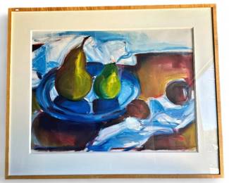 Still Life Pears Oil Painting