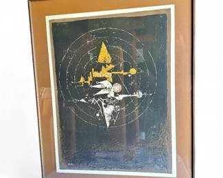 Johnny Friedlaender Europhalia EA Lithograph