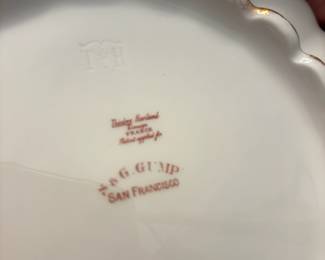 Theodore Haviland Limoges Pink Rose Porcelain China Set