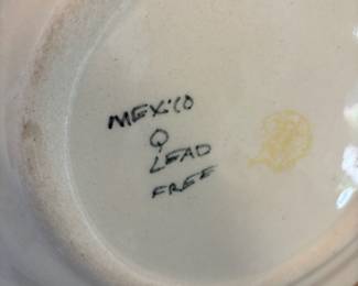 Talavera Mexican Pottery Plate