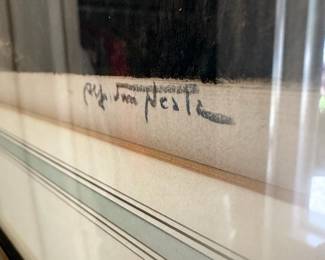 1920s Beguinage A. Bruges Print by Alfred Van Neste