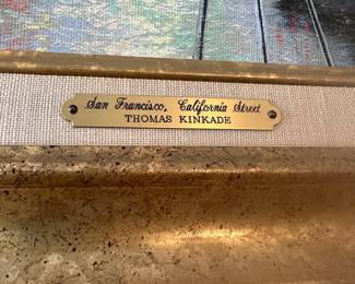 San Francisco, California Street Canvas Print by Thomas Kinkade
