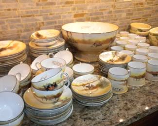 Royal Doulton "Coaching Days" Series ware, Carriage Scenes, Horses, English Style, Fox Hunting