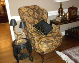Lovely Vintage Wingback Chair, 
