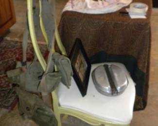 Military and Boy Scout Vintage Items