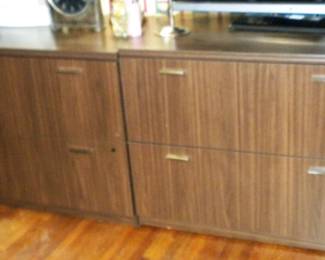 Locking Latteral  File Cabinets
