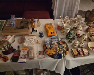 Check out our magnets, hankies, shakers, and other collectibles!
