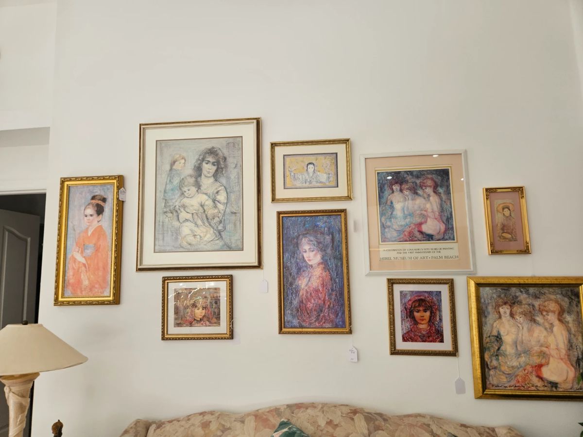 Artist is Edna Hibel.
