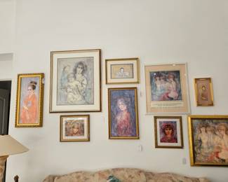 Artist is Edna Hibel.