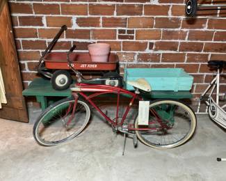 Unique men’s vintage bike, IGA, Vintage wagon