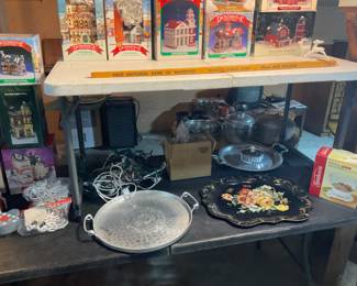 Ceramic Christmas villages