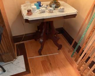 Marble top table