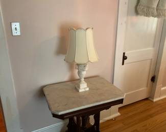 Beautiful antique lamps