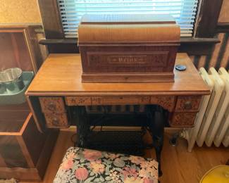Antique sewing machine