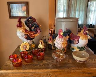 More roosters