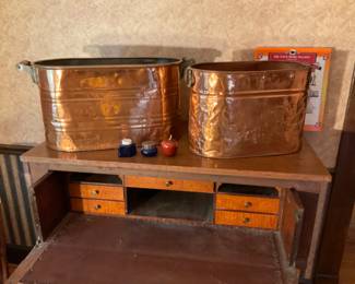 Copper wash boilers