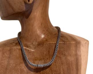 John Hardy 18k & Sterling Necklace