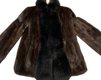 Mink & Fox fur coat