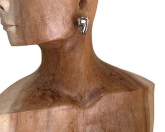 John Hardy 22K Gold & Sterling Earrings