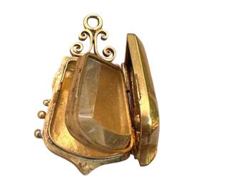 Gold Watch Fob