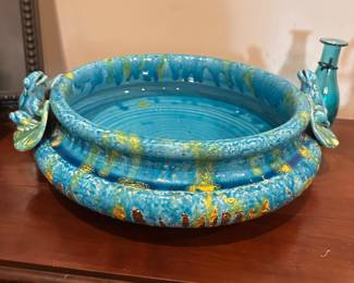 Majolica Style planter