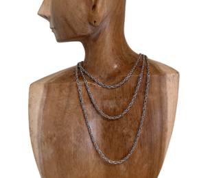 Trifari extra long necklace