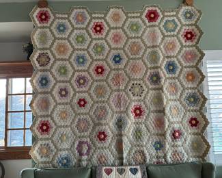 Handmade quilt, one of five available