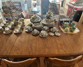 Cups and saucers, Asian tea sets, Asian partial dishes set from Japan