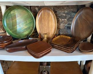 Monkey pod, teak? Wood servers