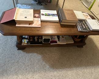 And another coffee table and coffee table, books and mini journals never used brand new