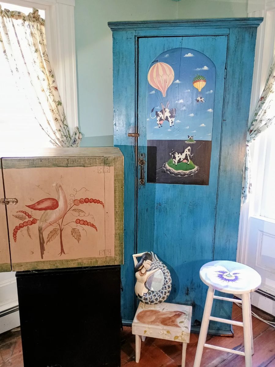 Hand-painted furniture